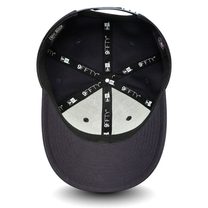 Casquette Snapback 9FIFTY MLB Outline Stretch New York Yankees bleu marine NEW ERA