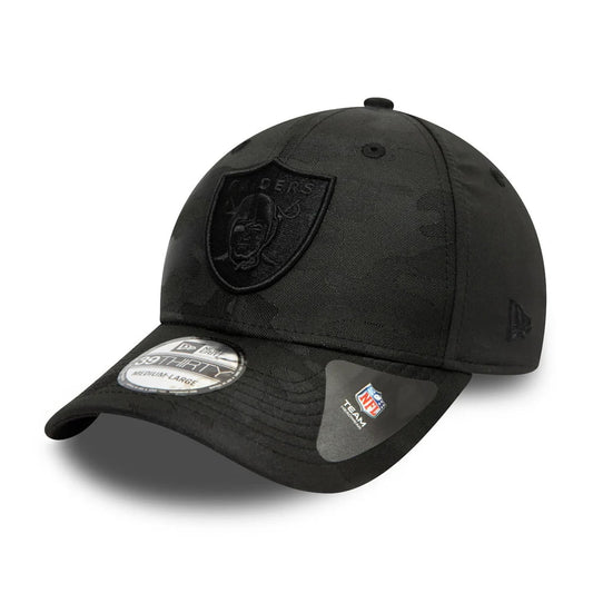 Casquette 39THIRTY NFL Black Camo Las Vegas Raiders noir NEW ERA