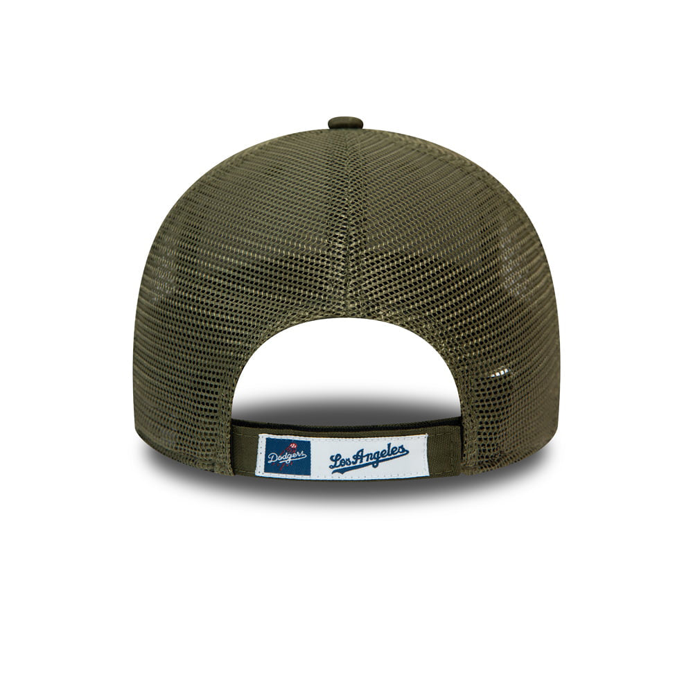 Casquette Trucker 9FORTY MLB Home Field L.A. Dodgers olive NEW ERA