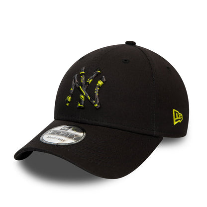 Casquette 9FORTY MLB Camo Infill II New York Yankees noir NEW ERA