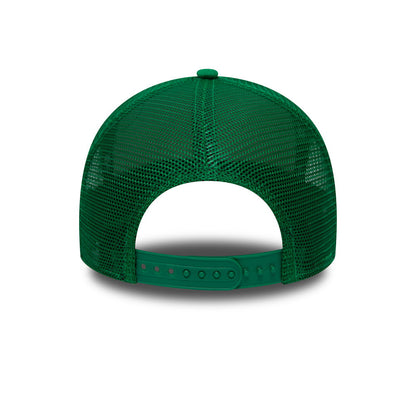 Casquette Trucker A-Frame 9FORTY NBA Shadow Tech Boston Celtics vert NEW ERA