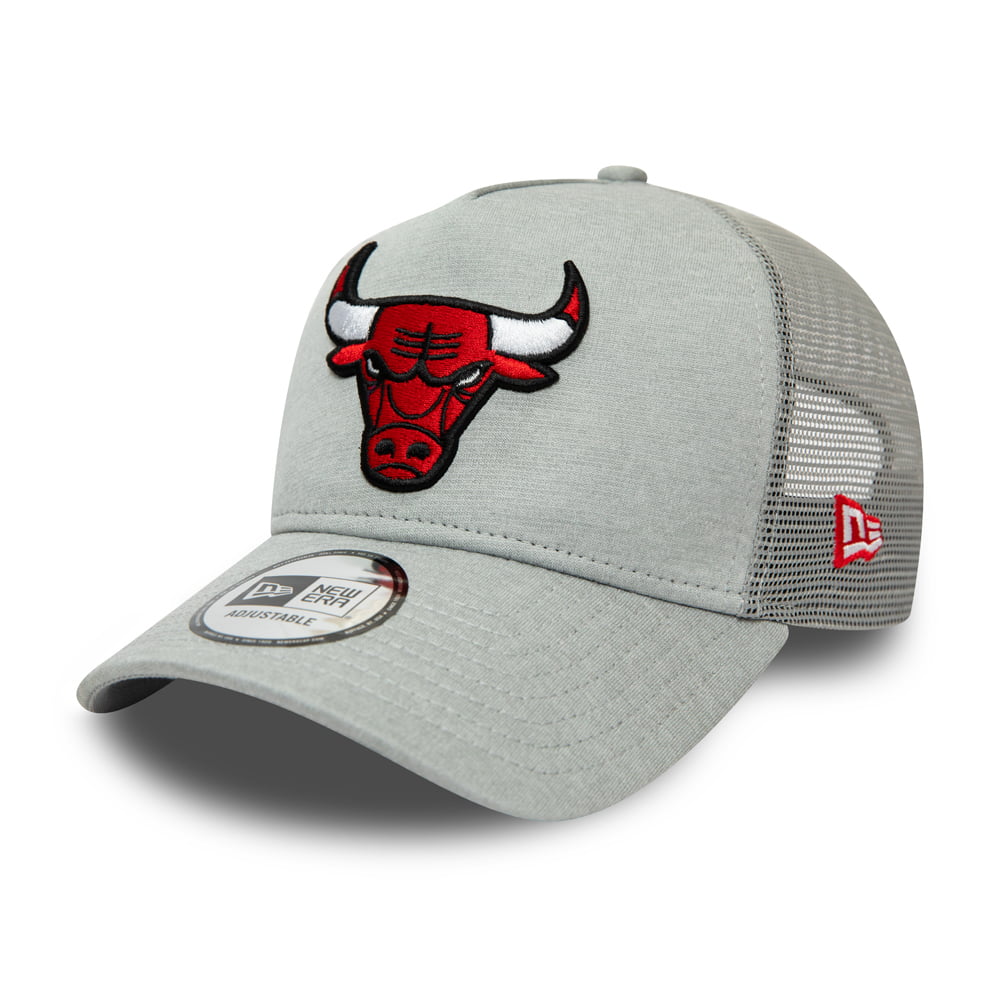 Casquette Trucker A-Frame 9FORTY NBA Shadow Tech Chicago Bulls gris NEW ERA