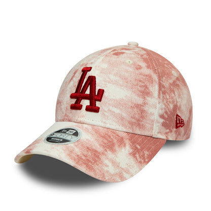 Casquette Femme 9FORTY MLB Denim Colour L.A. Dodgers cardinal NEW ERA