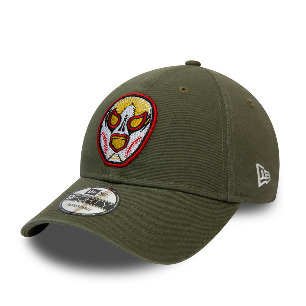 Casquette 9FORTY Minor League Reading Fightin Phils olive NEW ERA
