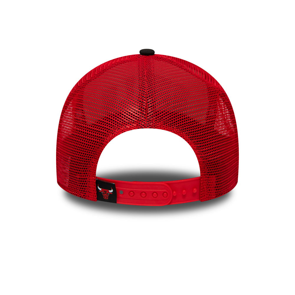 Casquette Trucker A-Frame 9FORTY Chicago Bulls blanc-rouge-noir NEW ERA