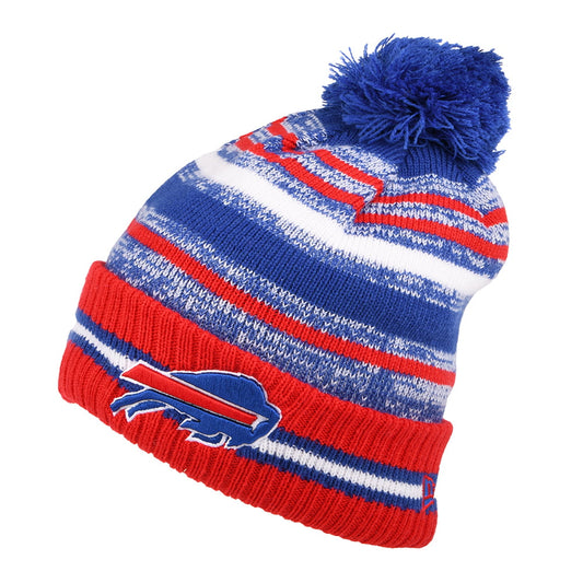 Bonnet à Pompon NFL Sport Knit OTC Buffalo Bills bleu-rouge NEW ERA