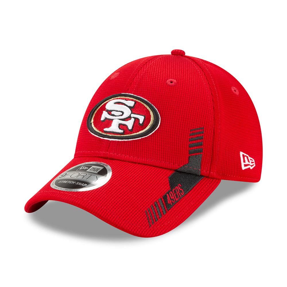 Casquette 9FORTY NFL Sideline Home San Francisco 49ers rouge-noir NEW ERA