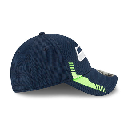 Casquette Stretch Snap 9FORTY NFL Sideline Home Seattle Seahawks bleu-vert NEW ERA