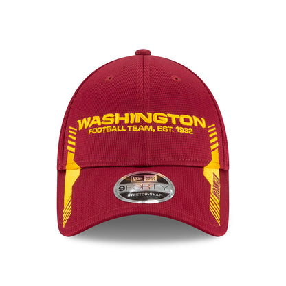 Casquette 9FORTY NFL Sideline Home Washington Football Team bordeaux-doré NEW ERA