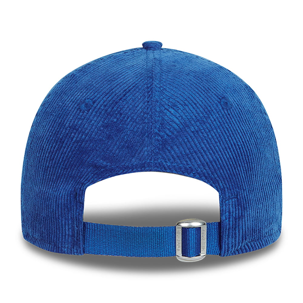 Casquette Femme 9FORTY en Velours Côtelé Chelsea FC bleu NEW ERA