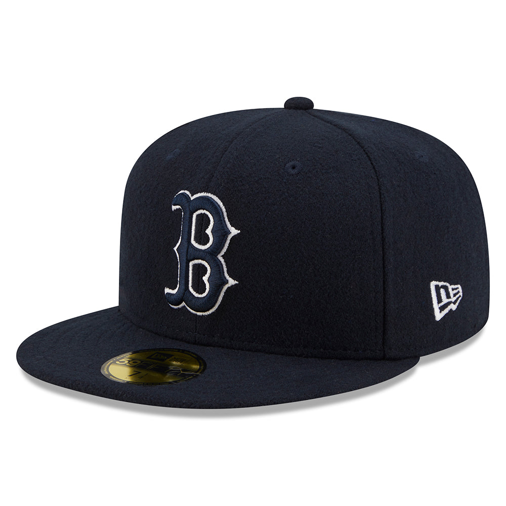 Casquette 59FIFTY MLB Melton Boston Red Sox bleu marine NEW ERA