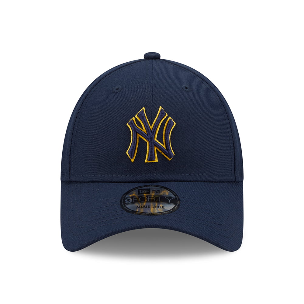 Casquette 9FORTY MLB Pop Outline New York Yankees bleu foncé NEW ERA