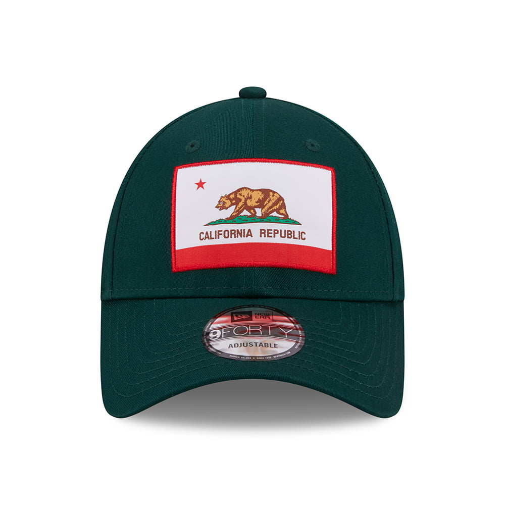 Casquette 9FORTY US State California vert foncé NEW ERA