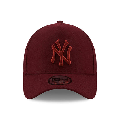 Casquette 9FORTY MLB Melton E-Frame New York Yankees bordeaux NEW ERA