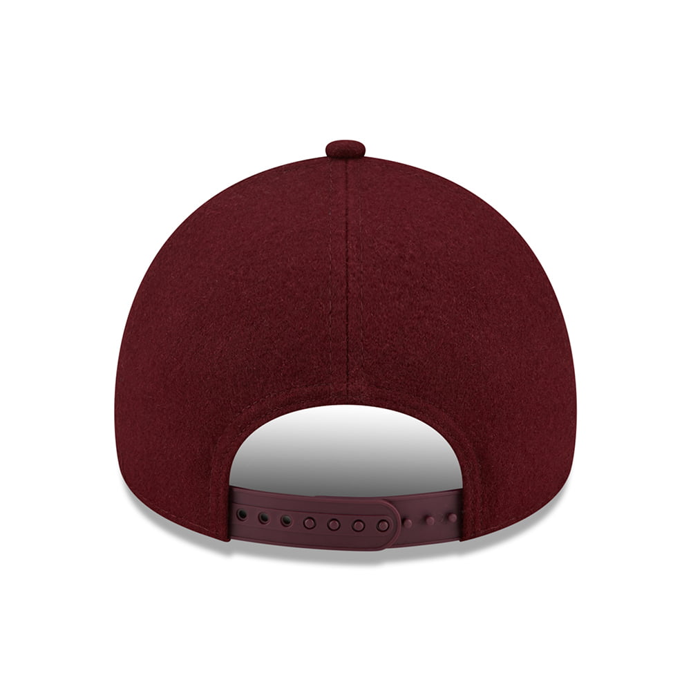 Casquette 9FORTY MLB Melton E-Frame New York Yankees bordeaux NEW ERA
