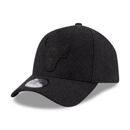 Casquette 9FORTY NBA Melton E-Frame Chicago Bulls noir NEW ERA