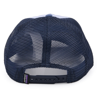 Casquette Trucker Femme Pastel P-6 Label Layback bleu ciel-bleu marine PATAGONIA
