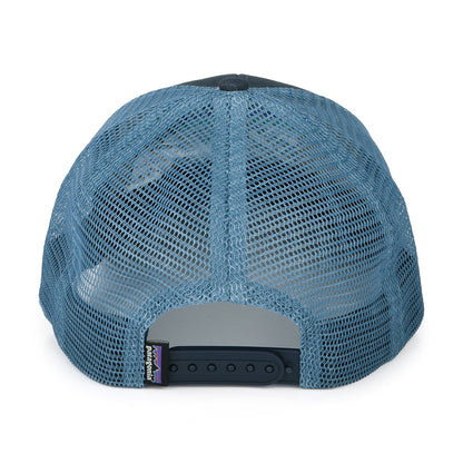 Casquette Trucker en Toile de Coton Bio LoPro Line Logo Ridge bleu marine PATAGONIA