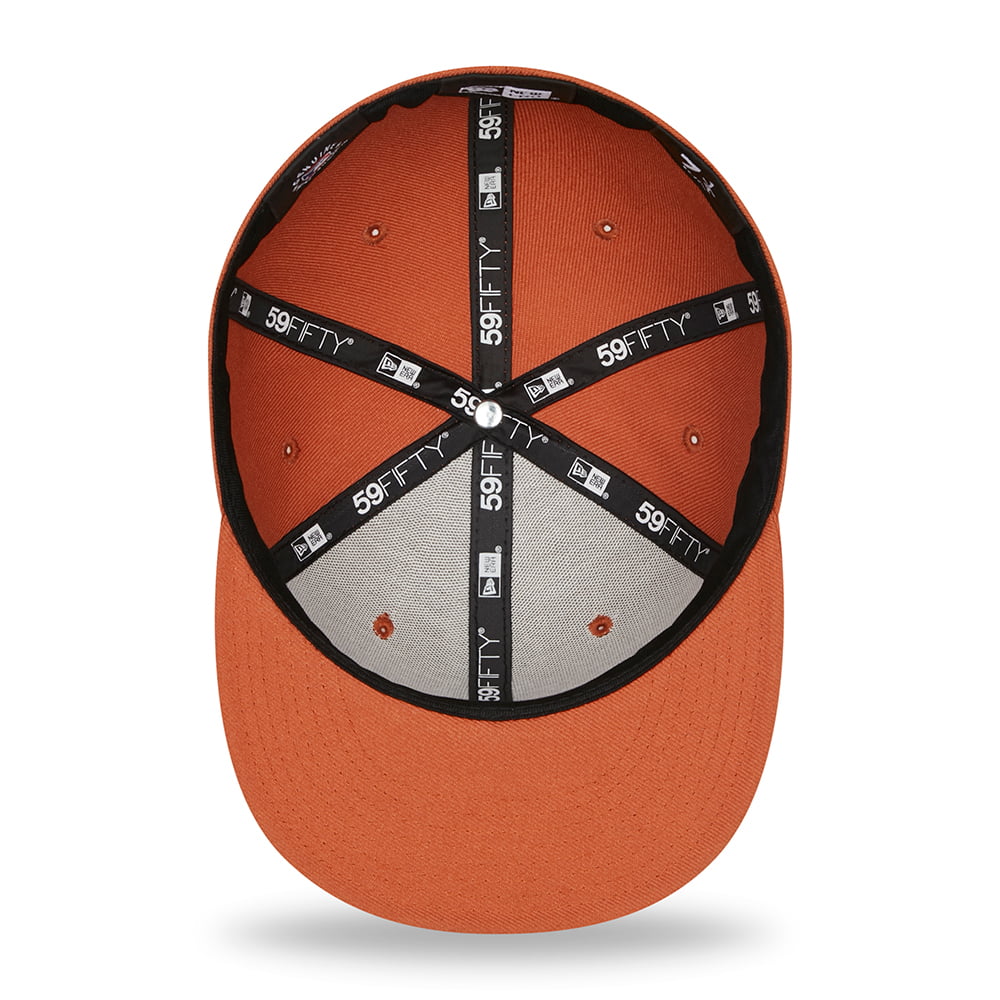 Casquette 59FIFTY MLB League Essential New York Yankees ocre-marron NEW ERA
