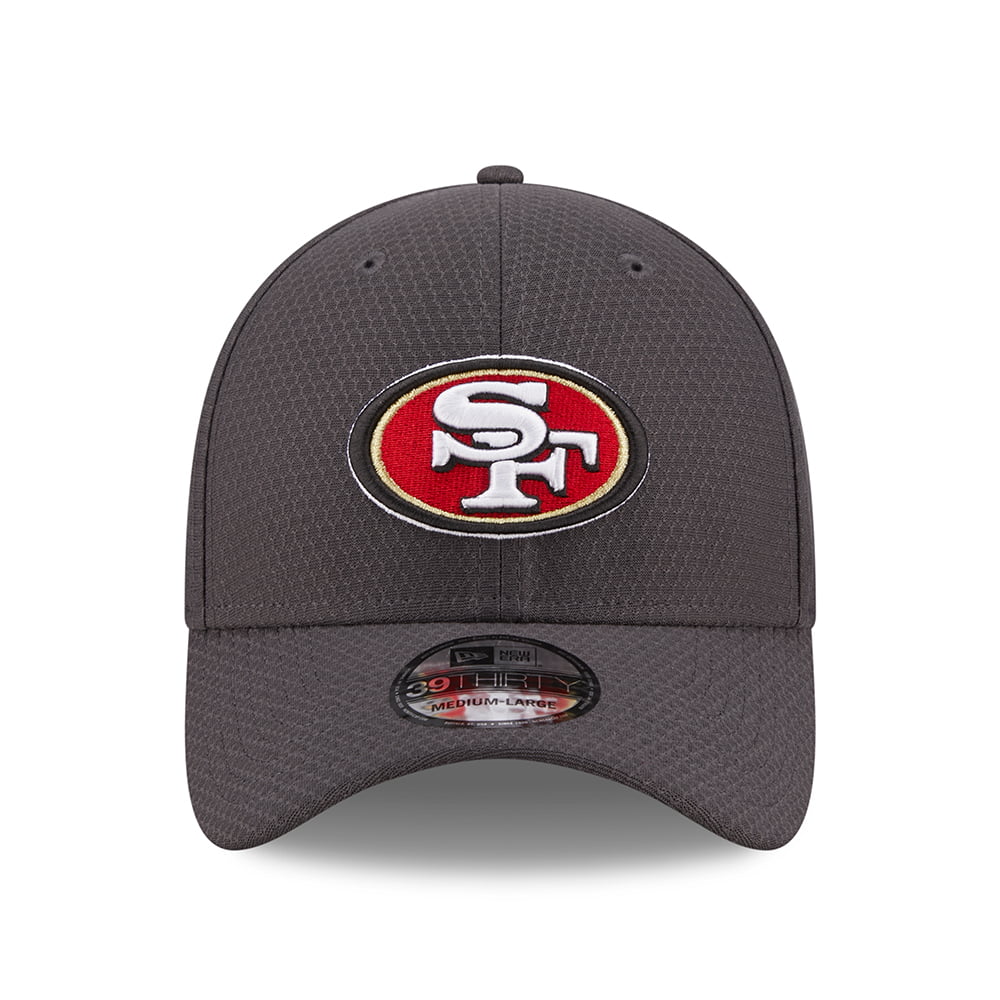 Casquette 39THIRTY NFL Hex Tech San Francisco 49ers graphite NEW ERA