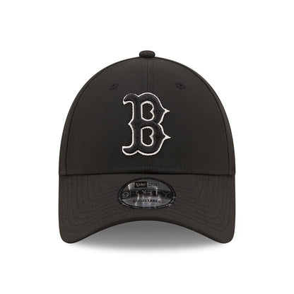 Casquette 9FORTY MLB Metallic Outline Boston Red Sox noir-argenté NEW ERA
