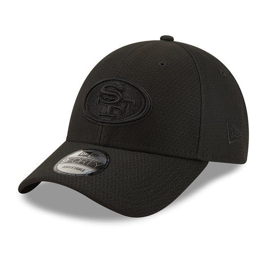 Casquette 9FORTY NFL Mono Team Colour San Francisco 49ers noir NEW ERA