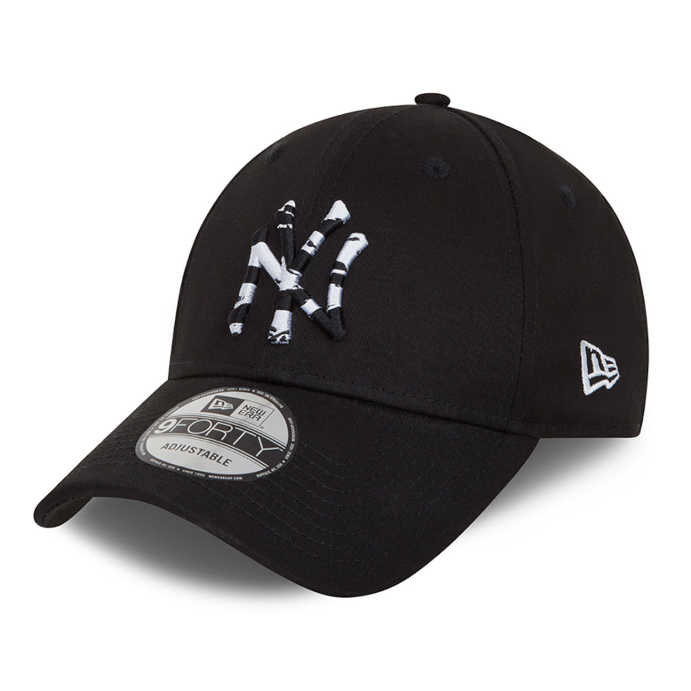 Casquette 9FORTY MLB Wild Camo New York Yankees bleu marine NEW ERA