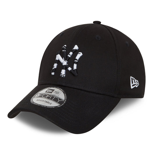 Casquette 9FORTY MLB Wild Camo New York Yankees bleu marine NEW ERA
