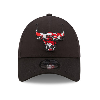 Casquette 9FORTY NBA Wild Camo Chicago Bulls noir NEW ERA