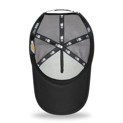 Casquette Trucker A-Frame 9FORTY NBA Black Base L.A. Lakers noir NEW ERA