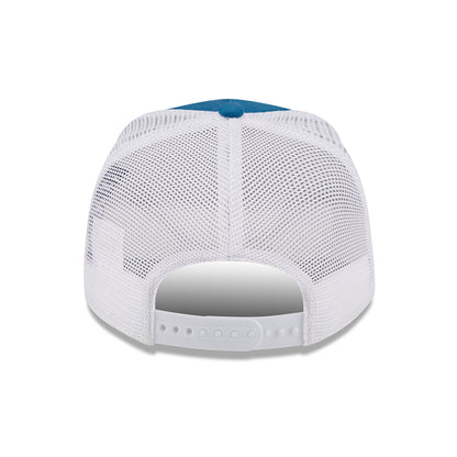 Casquette Trucker A-Frame NE Camp Patch bleu sarcelle NEW ERA