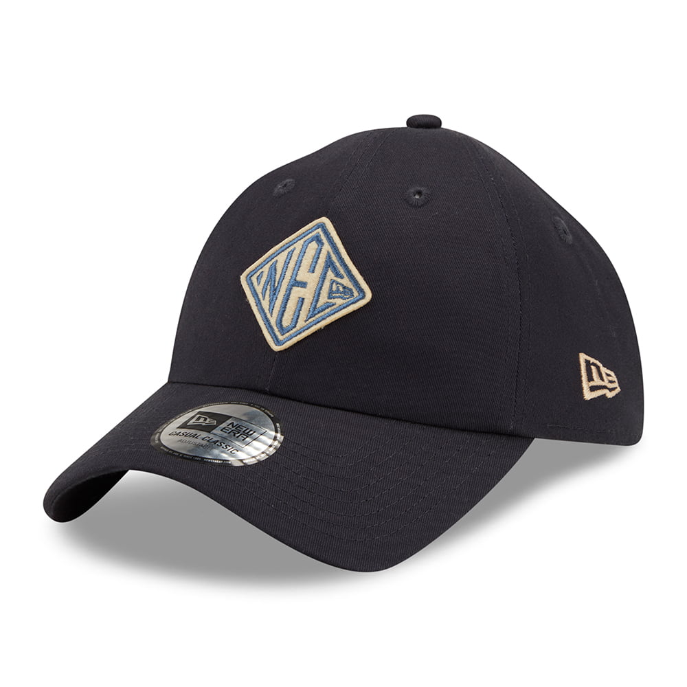 Casquette 9TWENTY NEC Felt Patch Casual Classic en Coton bleu marine NEW ERA