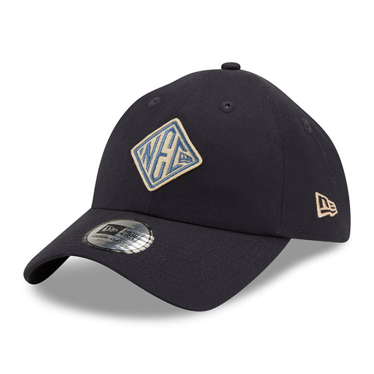 Casquette 9TWENTY NEC Felt Patch Casual Classic en Coton bleu marine NEW ERA