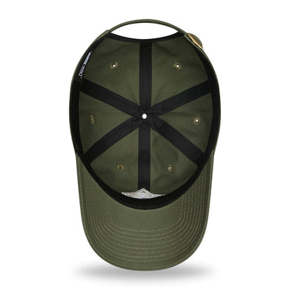 Casquette 9TWENTY NEC Felt Patch Casual Classic en Coton olive NEW ERA