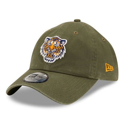 Casquette 9TWENTY MLB League Essential Casual Classic Detroit Tigers olive NEW ERA