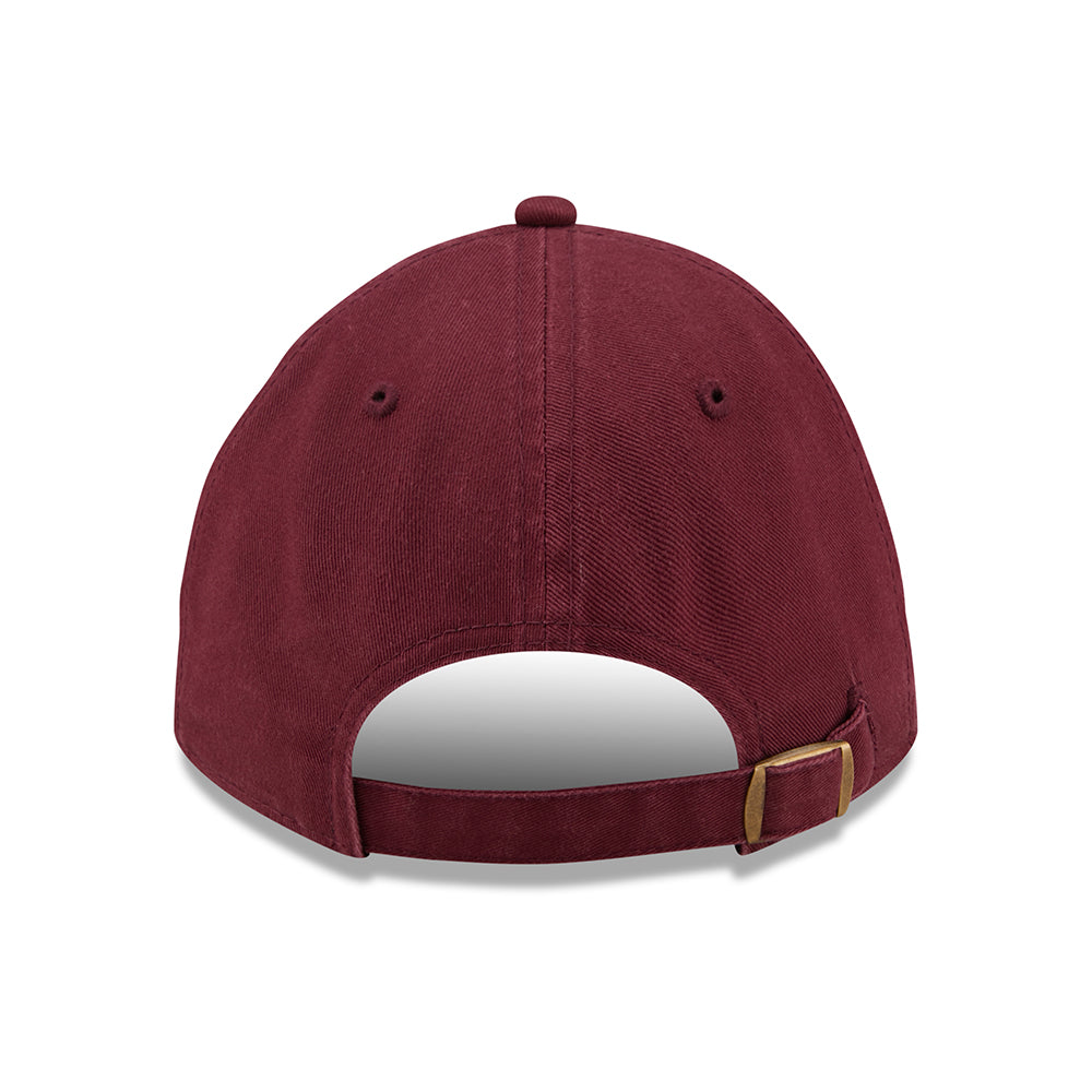 Casquette 9TWENTY MLB League Essential NY Yankees bordeaux délavé NEW ERA