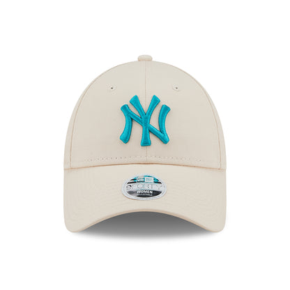 Casquette Femme 9FORTY MLB League Essential New York Yankees pierre-turquoise NEW ERA