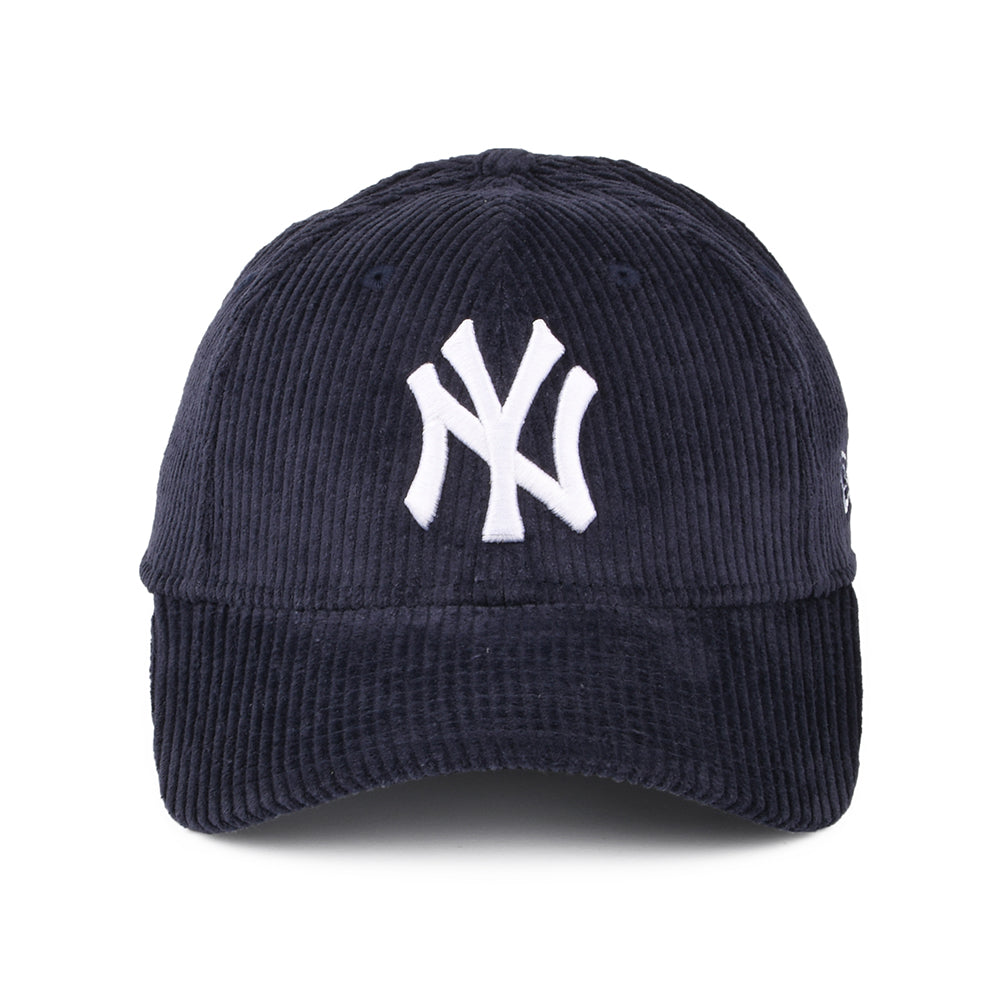 Casquette Femme 9FORTY MLB Fashion Cord New York Yankees bleu marine NEW ERA