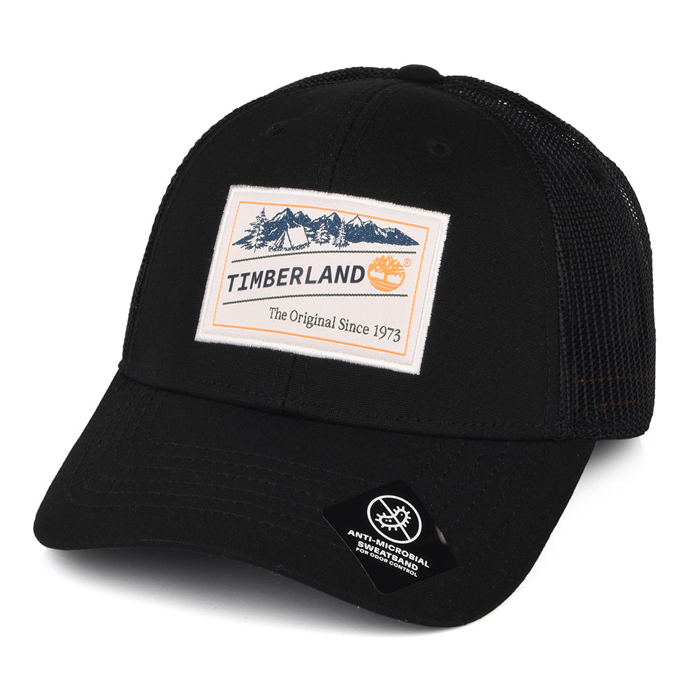 Casquette Trucker Camping Patch noir TIMBERLAND