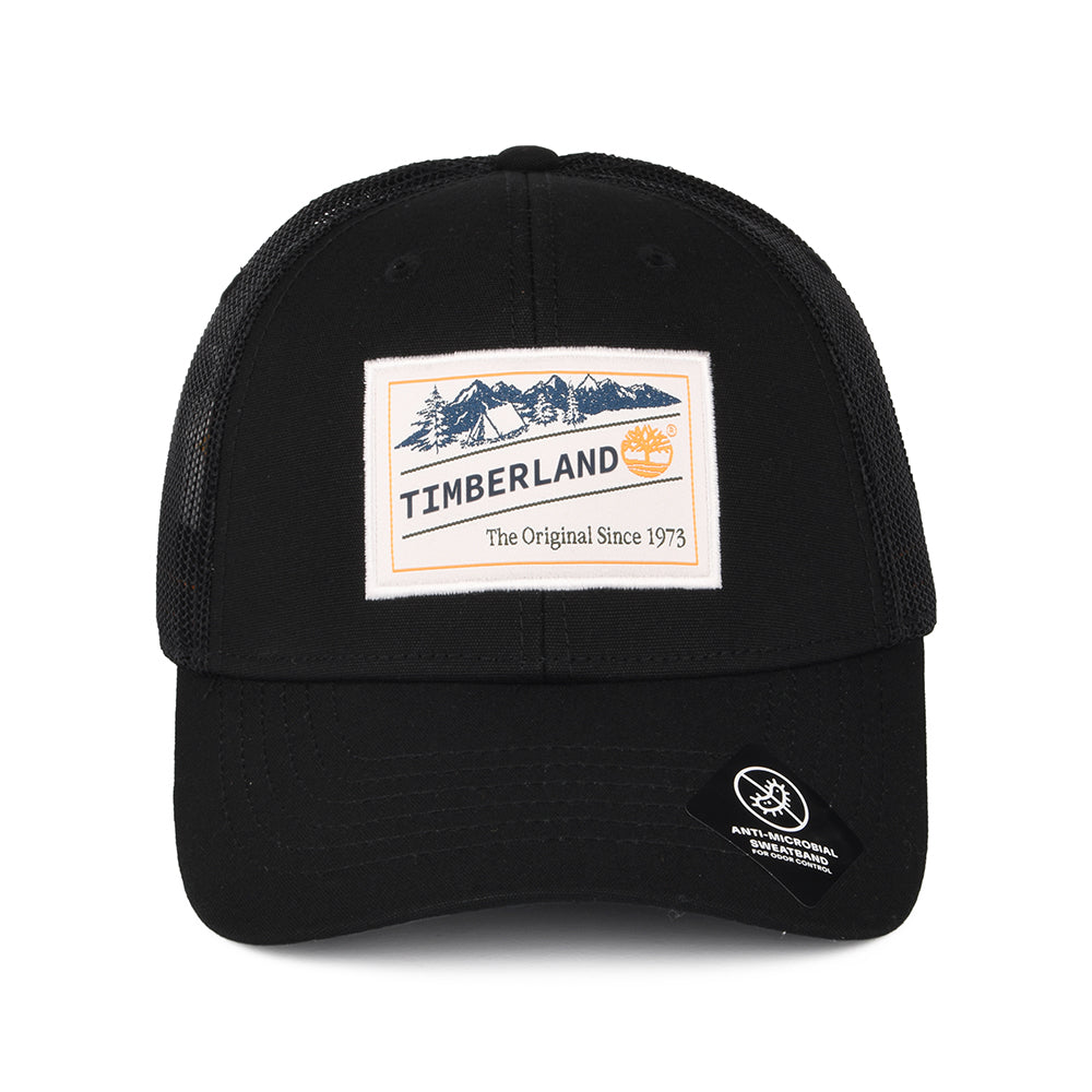 Casquette Trucker Camping Patch noir TIMBERLAND