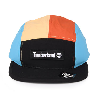 Casquette 5 Panel Colorblock noir-orange-bleu clair TIMBERLAND