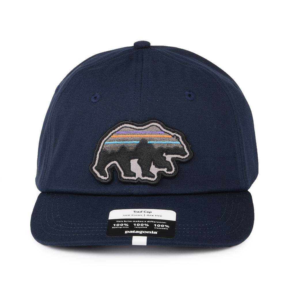 Casquette en Coton Bio Back For Good Trad bleu marine PATAGONIA