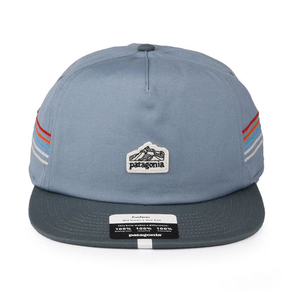 Casquette Snapback Line Logo Ridge Stripe Funfarer bleu fumée PATAGONIA