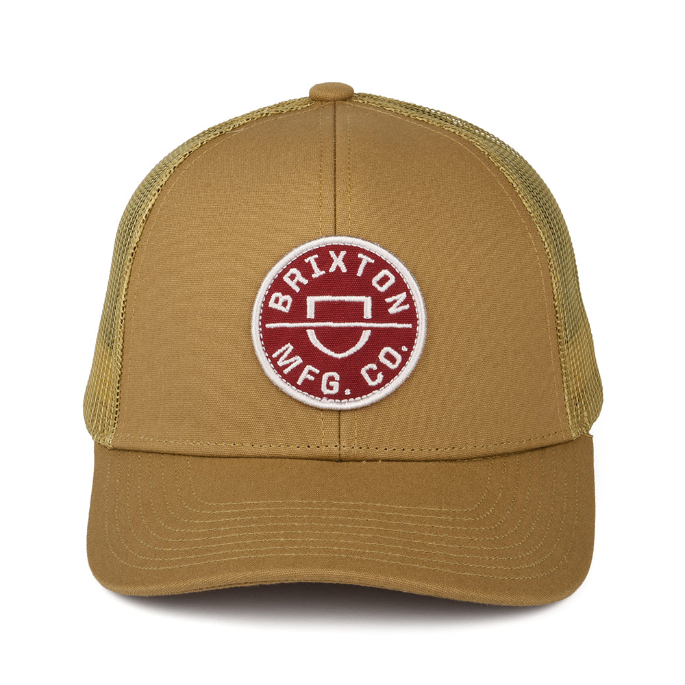 Casquette Trucker Crest NetPlus MP sable du désert BRIXTON