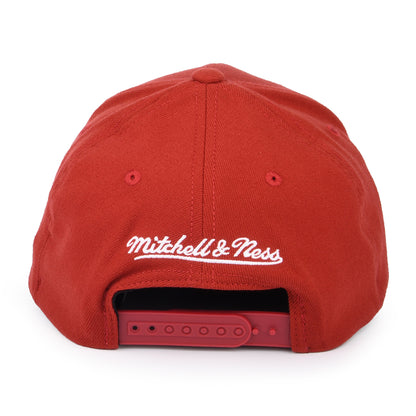 Casquette Snapback NBA Team Ground Stretch Miami Heat bordeaux MITCHELL & NESS