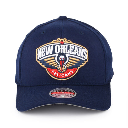 Casquette NBA Team Ground Stretch New Orleans Pelicans bleu marine MITCHELL & NESS