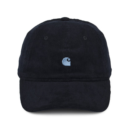 Casquette en Velours Côtelé Harlem bleu marine foncé-bleu CARHARTT WIP