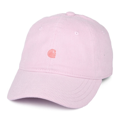 Casquette en Velours Côtelé Harlem rose clair CARHARTT WIP
