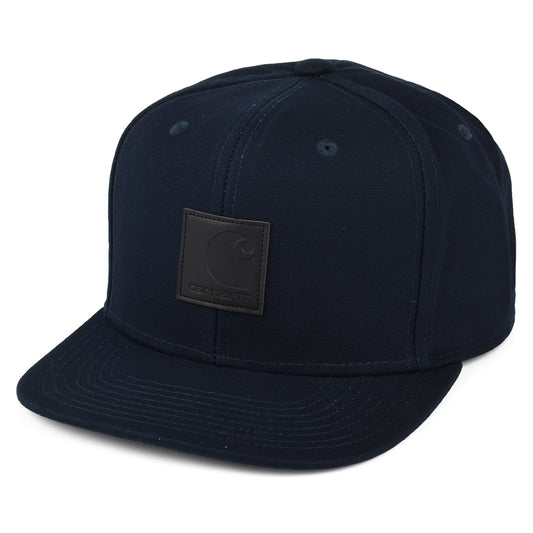 Casquette Snapback Logo bleu marine clair CARHARTT WIP