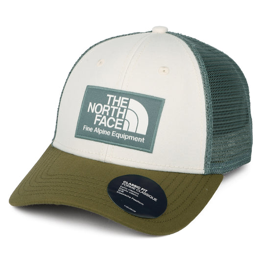 Casquette Trucker Recyclée Mudder crème-olive THE NORTH FACE